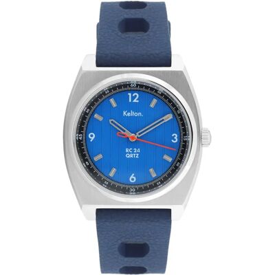 Montre Kelton New RC24 Quartz Bleu 40 mm - Publicité Montre Kelton New RC24 Quartz Bleu 40 mm - Publicité