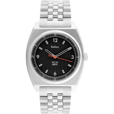 Montre Kelton New RC24 Quartz Noir 40 mm - Publicité Montre Kelton New RC24 Quartz Noir 40 mm - Publicité