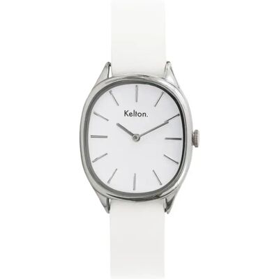 Montre femme Kelton Colorama Blanc 28 mm - Publicité Montre femme Kelton Colorama Blanc 28 mm - Publicité