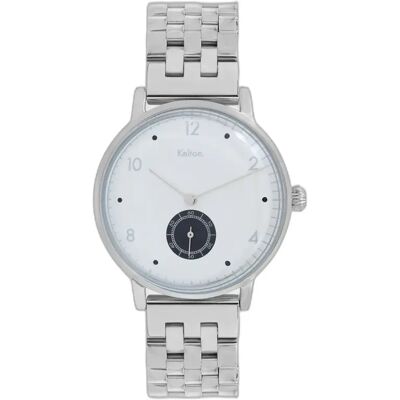 Montre Kelton Villa Argenté 38 mm - Publicité Montre Kelton Villa Argenté 38 mm - Publicité
