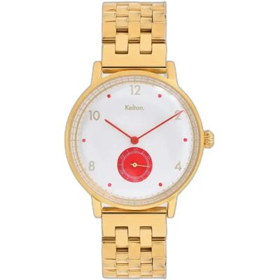 Montre Kelton Villa Doré 38 mm - Publicité Montre Kelton Villa Doré 38 mm - Publicité