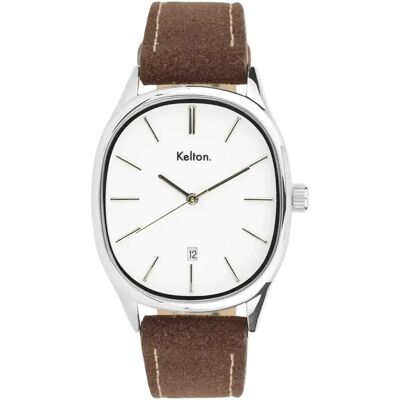 Montre Kelton Grande Colorama Marron 35/40 mm - Publicité Montre Kelton Grande Colorama Marron 35/40 mm - Publicité