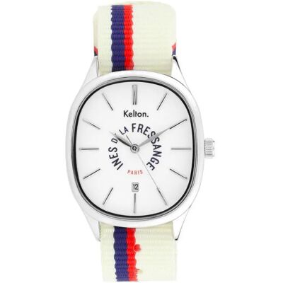 Montre Colorama Sport Kelton x Ines de la Fressange Paris Bleu TU - Publicité Montre Colorama Sport Kelton x Ines de la Fressange Paris Bleu TU - Publicité