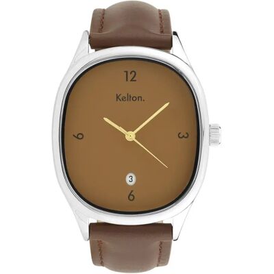 Montre Kelton Grande Colorama Marron TU - Publicité Montre Kelton Grande Colorama Marron TU - Publicité