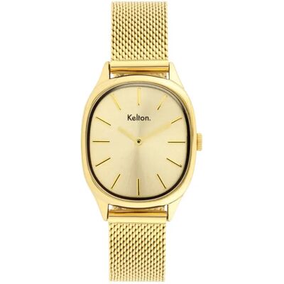Montre Kelton Colorama Doré 28/32 mm - Publicité Montre Kelton Colorama Doré 28/32 mm - Publicité