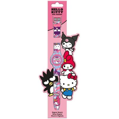 Montre enfant Kids Licensing Hello Kitty and Friends Rose 9,5x2x24 cm - Publicité Montre enfant Kids Licensing Hello Kitty and Friends Rose 9,5x2x24 cm - Publicité
