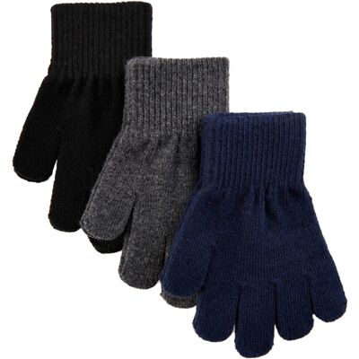 Gants d'hiver bébé Mikk-Line Magic (x3) Bleu 1/3 ans - Publicité Gants d'hiver bébé Mikk-Line Magic (x3) Bleu 1/3 ans - Publicité
