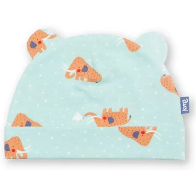 Bonnet bébé Kite Woolly and Dove Bleu 1 mois - Publicité Bonnet bébé Kite Woolly and Dove Bleu 1 mois - Publicité