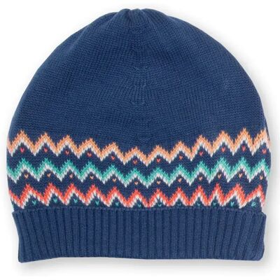 Bonnet bébé garçon Kite Hygge Zigzag Bleu 9/12 mois - Publicité Bonnet bébé garçon Kite Hygge Zigzag Bleu 9/12 mois - Publicité