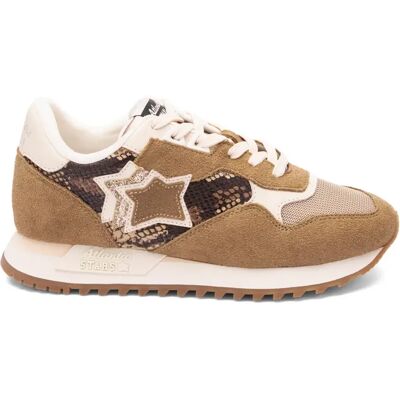 Baskets femme Atlantic Stars Ghala Beige 39 - Publicité Baskets femme Atlantic Stars Ghala Beige 39 - Publicité