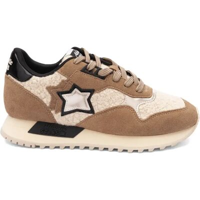 Baskets femme Atlantic Stars Ghala Beige 39 - Publicité Baskets femme Atlantic Stars Ghala Beige 39 - Publicité