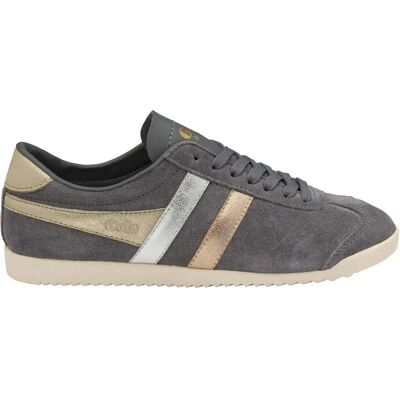 Baskets femme Gola Classics Bullet Mirror Trident Trainers Gris 36 - Publicité Baskets femme Gola Classics Bullet Mirror Trident Trainers Gris 36 - Publicité