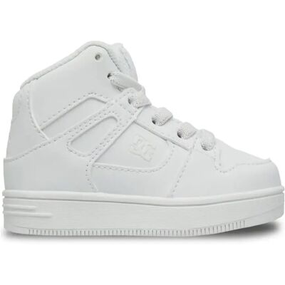 Baskets bébé garçon DC Shoes Rebound Blanc 27 - Publicité Baskets bébé garçon DC Shoes Rebound Blanc 27 - Publicité