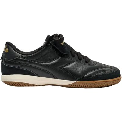 Baskets en cuir Diadora Gold Indoor Noir 38 - Publicité Baskets en cuir Diadora Gold Indoor Noir 38 - Publicité