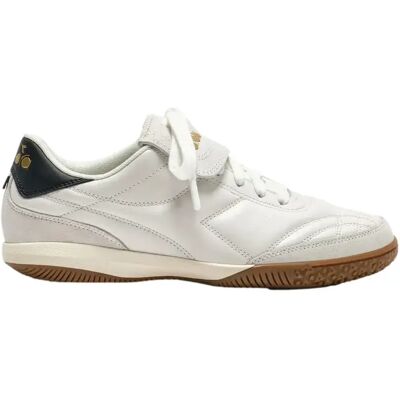 Baskets en cuir Diadora Gold Indoor Blanc 43 - Publicité Baskets en cuir Diadora Gold Indoor Blanc 43 - Publicité