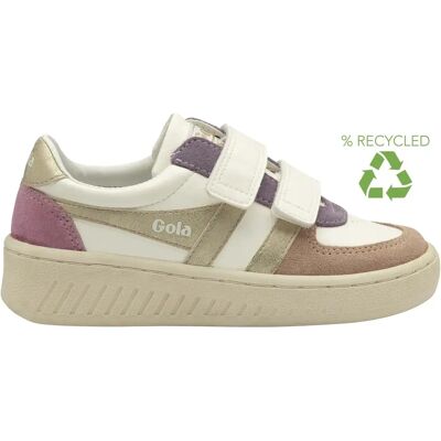 Baskets enfant Gola Grandslam Quadrant Blanc 31 - Publicité Baskets enfant Gola Grandslam Quadrant Blanc 31 - Publicité
