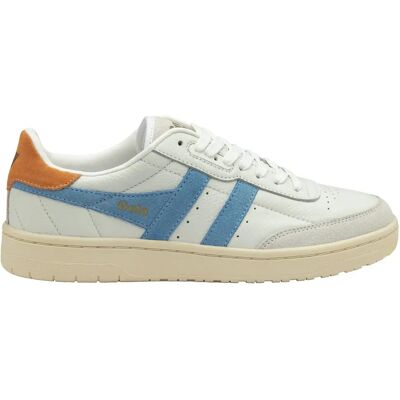 Baskets suède femme Gola Falcon Blanc 42 - Publicité Baskets suède femme Gola Falcon Blanc 42 - Publicité
