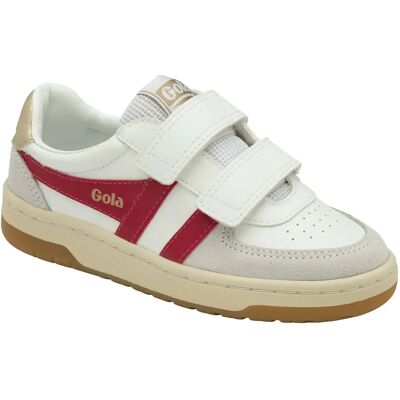 Baskets enfant Gola Hawk Strap Blanc 35 - Publicité Baskets enfant Gola Hawk Strap Blanc 35 - Publicité