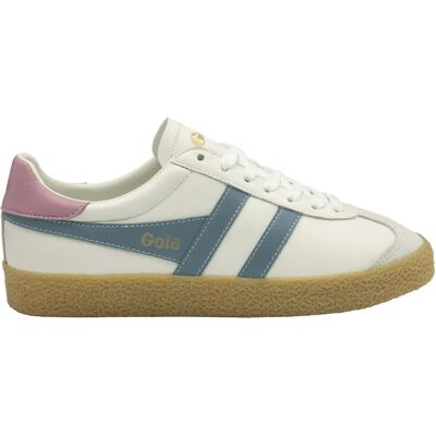 Baskets en cuir femme Gola Medallist Leather Blanc 41 - Publicité Baskets en cuir femme Gola Medallist Leather Blanc 41 - Publicité