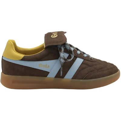 Baskets femme Gola Stadia '86 Trainer Marron 39 - Publicité Baskets femme Gola Stadia '86 Trainer Marron 39 - Publicité