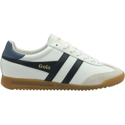 Baskets à lacet en cuir Gola Torpedo Blanc 41 - Publicité Baskets à lacet en cuir Gola Torpedo Blanc 41 - Publicité