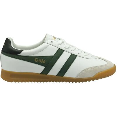 Baskets à lacet en cuir Gola Torpedo Blanc 44 - Publicité Baskets à lacet en cuir Gola Torpedo Blanc 44 - Publicité