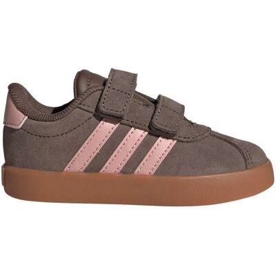 Baskets bébé adidas VL Court 3.0 Marron 19 - Publicité Baskets bébé adidas VL Court 3.0 Marron 19 - Publicité