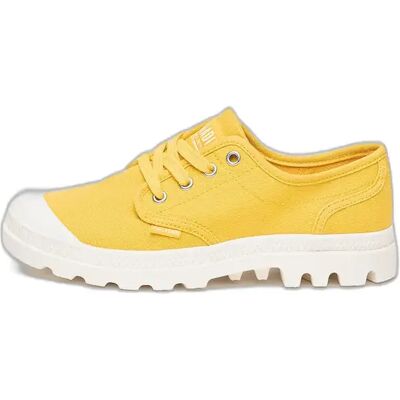 Baskets en toile Palladium Pampa Oxford Jaune 36 - Publicité Baskets en toile Palladium Pampa Oxford Jaune 36 - Publicité
