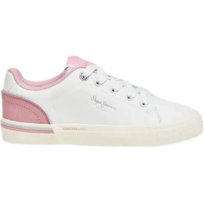 Baskets fille Pepe Jeans Kenton Pure Blanc 34 - Publicité Baskets fille Pepe Jeans Kenton Pure Blanc 34 - Publicité