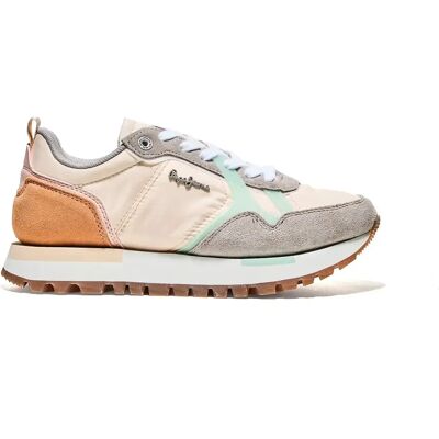 Baskets femme Pepe Jeans Ari Fresh Beige 39 - Publicité Baskets femme Pepe Jeans Ari Fresh Beige 39 - Publicité