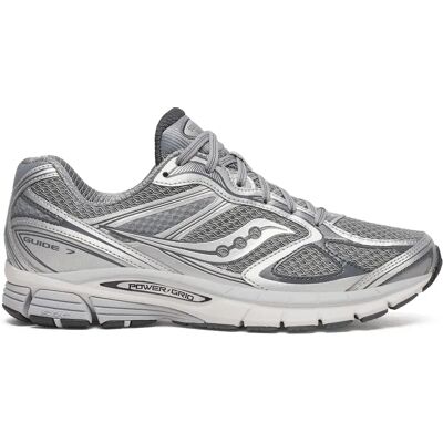 Baskets Saucony Progrid Guide 7 Gris 42 - Publicité Baskets Saucony Progrid Guide 7 Gris 42 - Publicité