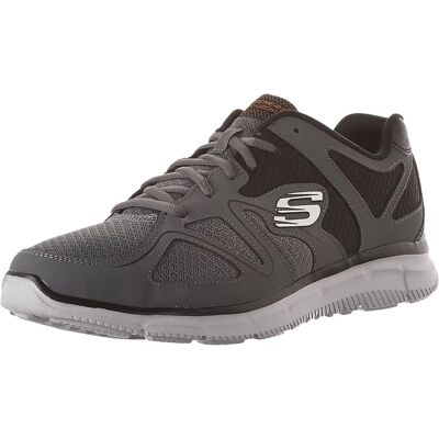 Baskets Skechers Satisfaction Noir 42,5 - Publicité Baskets Skechers Satisfaction Noir 42,5 - Publicité