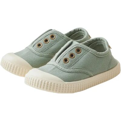 Baskets en coton bébé Sterntaler Vert 22 - Publicité Baskets en coton bébé Sterntaler Vert 22 - Publicité