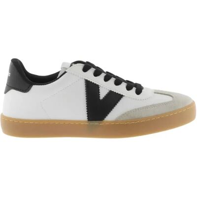 Baskets effet cuir & daim Victoria Berlin Beige 37 - Publicité Baskets effet cuir & daim Victoria Berlin Beige 37 - Publicité