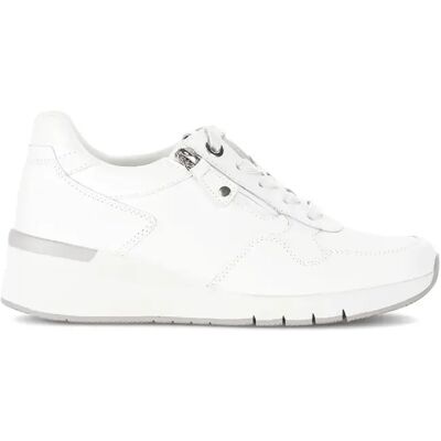 Baskets en cuir lisse femme Gabor Blanc 42,5 - Publicité Baskets en cuir lisse femme Gabor Blanc 42,5 - Publicité