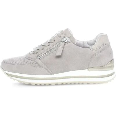 Baskets en chevreau femme Gabor Drill Beige 35,5 - Publicité Baskets en chevreau femme Gabor Drill Beige 35,5 - Publicité