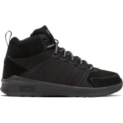 Baskets K-Swiss Vista Trainer Mid Noir 45 - Publicité Baskets K-Swiss Vista Trainer Mid Noir 45 - Publicité