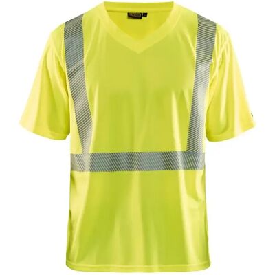 T-shirt anti-UV anti-odeur haute visibilité Blaklader Jaune L - Publicité T-shirt anti-UV anti-odeur haute visibilité Blaklader Jaune L - Publicité