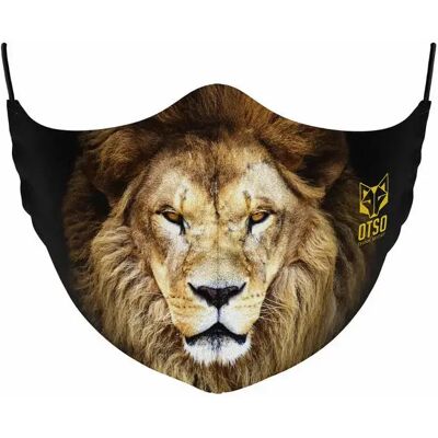 Masque facial Otso Lion Noir XS - Publicité Masque facial Otso Lion Noir XS - Publicité