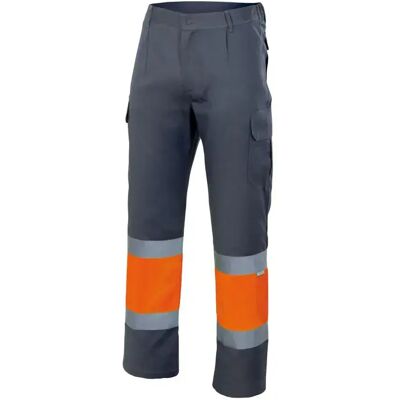 Pantalon de travail haute visibilité Velilla Gris 4XL - Publicité Pantalon de travail haute visibilité Velilla Gris 4XL - Publicité