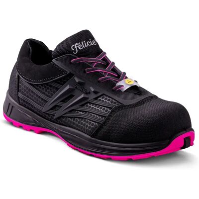 Gaston Mille - Chaussures de sécurité Eris S3 - Rose - Publicité Gaston Mille - Chaussures de sécurité Eris S3 - Rose - Publicité