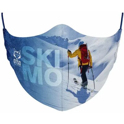 Otso Skimo Masque Facial Bleu L-XL - face mask - Publicité Otso Skimo Masque Facial Bleu L-XL - face mask - Publicité