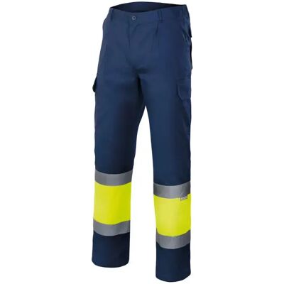 Pantalon de travail haute visibilité Velilla Bleu M - Publicité Pantalon de travail haute visibilité Velilla Bleu M - Publicité