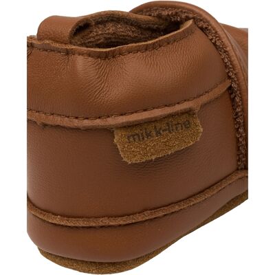 Chaussons bébé Mikk-Line Solid Marron 0/6 mois - Publicité Chaussons bébé Mikk-Line Solid Marron 0/6 mois - Publicité