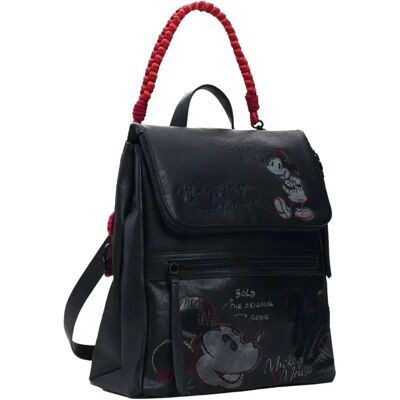 Sac à dos femme Desigual Mickey Mouse Noir TU - Publicité Sac à dos femme Desigual Mickey Mouse Noir TU - Publicité