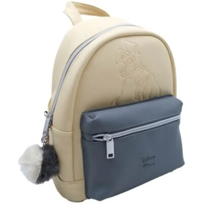 Sac à dos Disney Lady et Tramp Crème - Publicité Sac à dos Disney Lady et Tramp Crème - Publicité