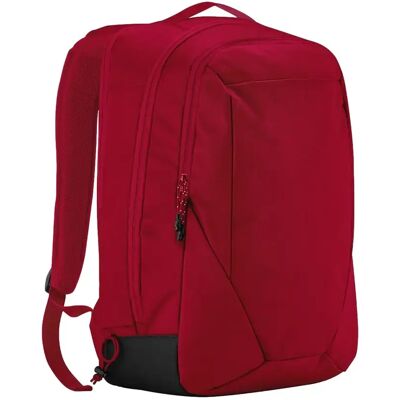 Sac à dos ouverture zippée à double sens Quadra Rouge TU - Publicité Sac à dos ouverture zippée à double sens Quadra Rouge TU - Publicité