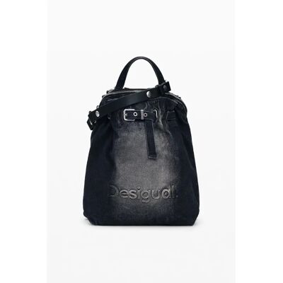 Sac à dos femme Desigual Half Logo Luena Gris TU - Publicité Sac à dos femme Desigual Half Logo Luena Gris TU - Publicité
