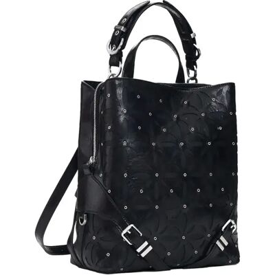Sac à dos avec boucle métallique femme Desigual Noir TU - Publicité Sac à dos avec boucle métallique femme Desigual Noir TU - Publicité