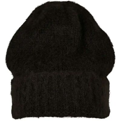 Bonnet Urban Classics acrylic angora Noir TU - Publicité Bonnet Urban Classics acrylic angora Noir TU - Publicité